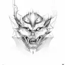 mark of Cain  tattoo design idea