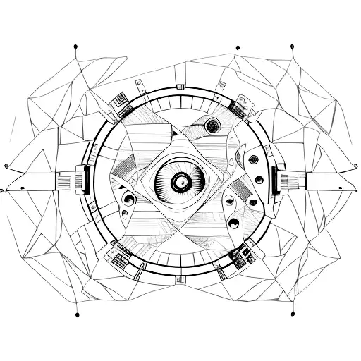 Interstellar film tattoo design idea