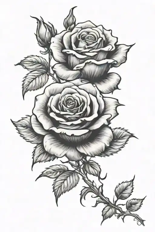 roses, 2008 1068 1967 tattoo design idea