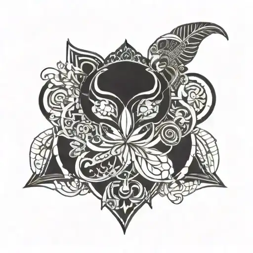 meaningful symbol tattoo design idea