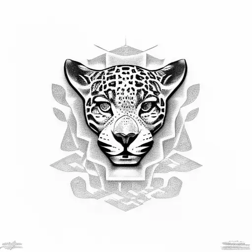 jaguar and quetzal tattoo design idea