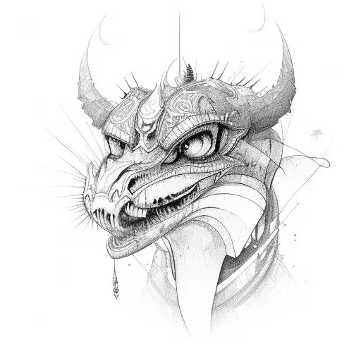 interor architecture tattoo design idea