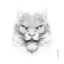 interor architecture tattoo design idea