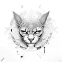 interor architecture tattoo design idea