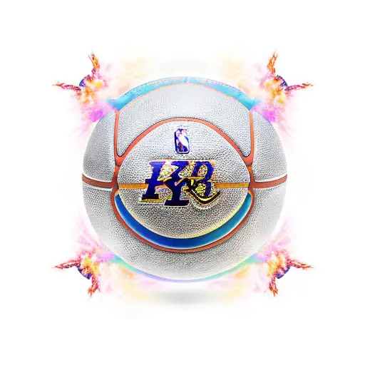 kobe bryant, hoops on fire tattoo design idea