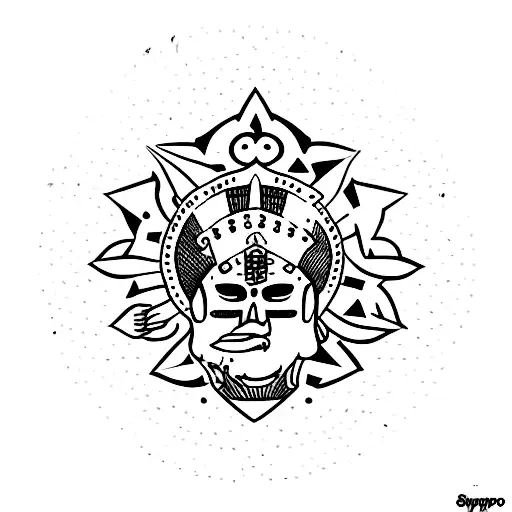 santo expedito  tattoo design idea