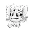 lilo and stitch tattoo design idea