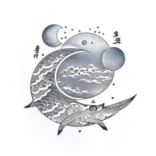 eclipse tattoo design idea