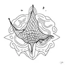 stingray tattoo design idea