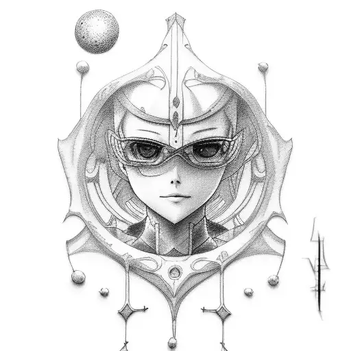 original tattoo for a trigun fan for his sister lucie tattoo design idea