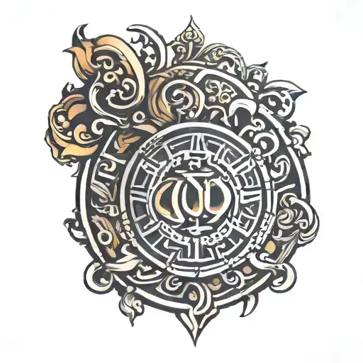 Audi logo tattoo design idea