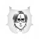  levi ackerman no ar tattoo design idea