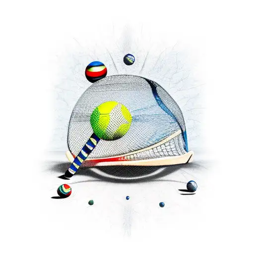 cricket and maths tattoo design idea