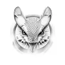 mathematician cricket tattoo design idea