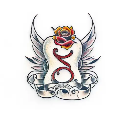 guitar tattoo design idea