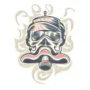 guitar tattoo design idea