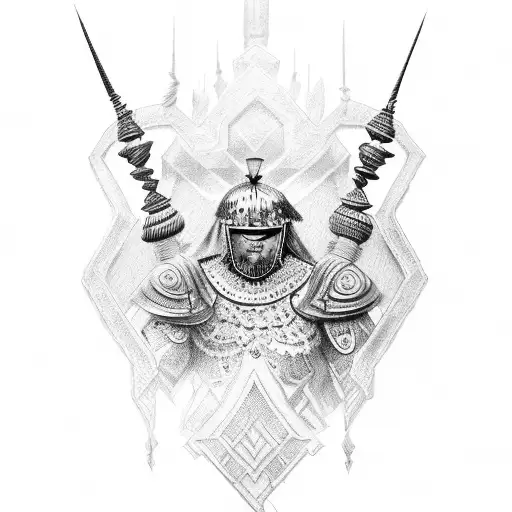 Gladiator tattoo design idea