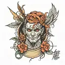 misunderstood hero  tattoo design idea