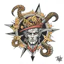 misunderstood hero  tattoo design idea