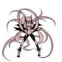 Kyubi 9 tails, Pain and Nagato, left arm, sleeved tatoo tattoo design idea