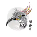 looney toon roadrunner tattoo design idea