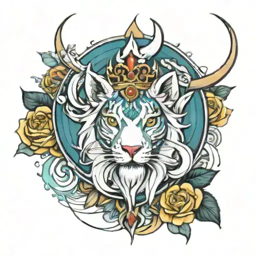 majesty tattoo design idea