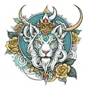 majesty tattoo design idea