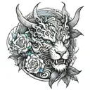 majesty tattoo design idea