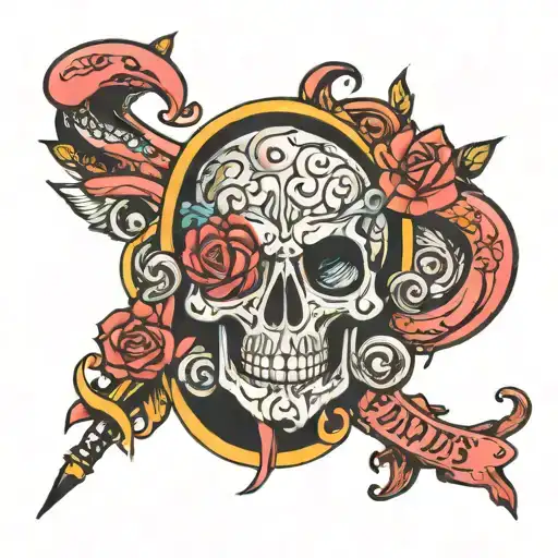 daddy's slut tattoo design idea