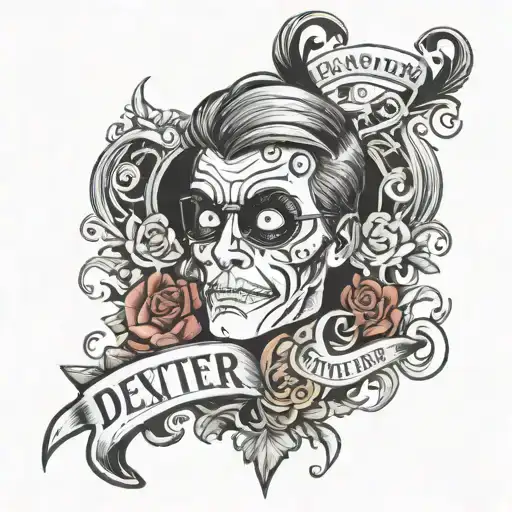 Dexter boyfriend name he my darkness I'm the light   tattoo design idea