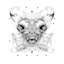 stuck in memories tattoo design idea