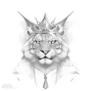 king card yellow tattoo design idea