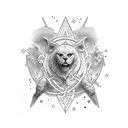  courage over comfort tattoo design idea