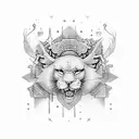  courage over comfort tattoo design idea