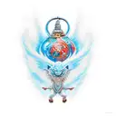 Avatar legend of Aang, 4 elements, spirit, TUI and la tattoo design idea