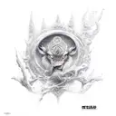 Avatar legend of Aang, 4 elements, spirit, TUI and la tattoo design idea