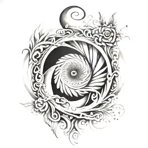 vortex tattoo tattoo design idea