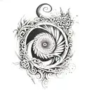 vortex tattoo tattoo design idea