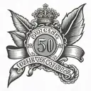 503 area code tattoo design idea