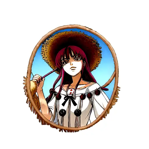straw hat pirates dream catcher  tattoo design idea