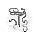 Sword with snake tattoo design idea