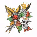 a tribe called quest tattoo design idea