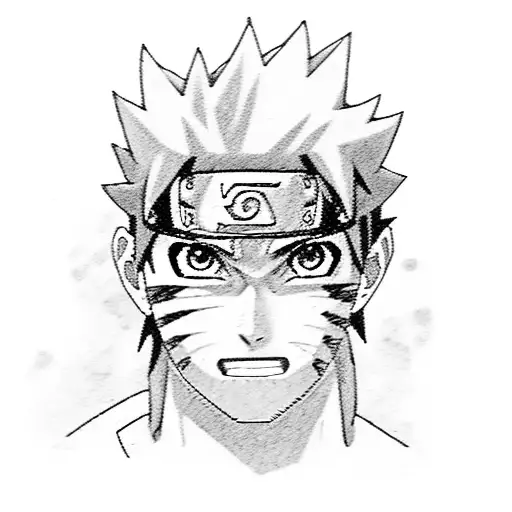 naruto cutting the hair to sasuke tattoo design idea