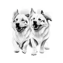 Cerberus tattoo design idea