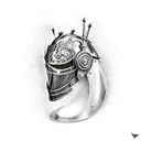 knights armour tattoo design idea