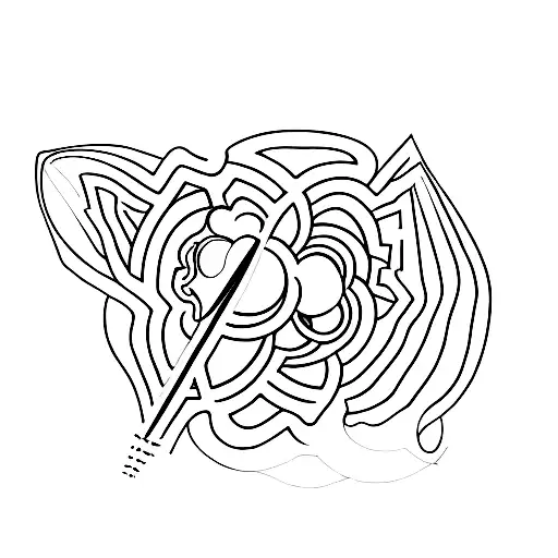 intuition eye tattoo design idea
