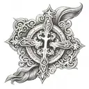 christian orthodox  tattoo design idea
