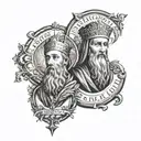 christian orthodox  tattoo design idea