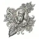 christian orthodox  tattoo design idea