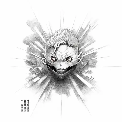 Tokyo Ghoul tattoo design idea